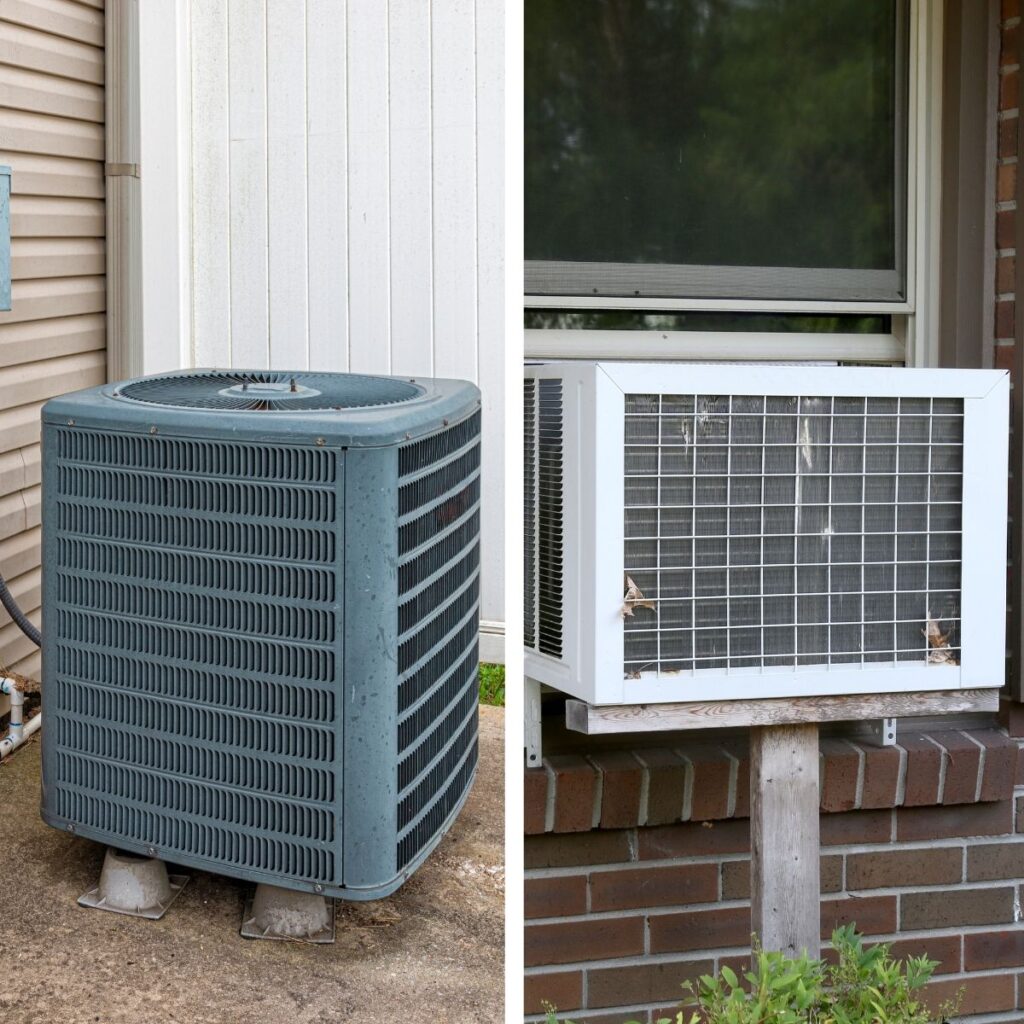 What is the Difference Between Central Air Conditioning and a Window