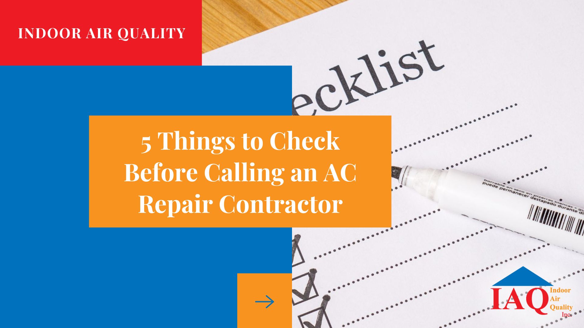 5 Things to Check Before Calling an AC Repair Contractor